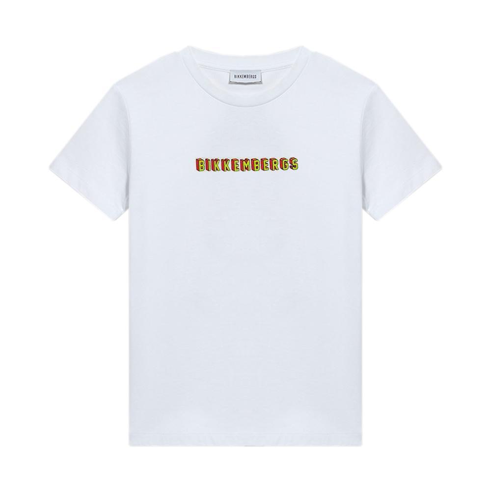 bikkembergs t-shirt bikkembergs. bianco - foto 1