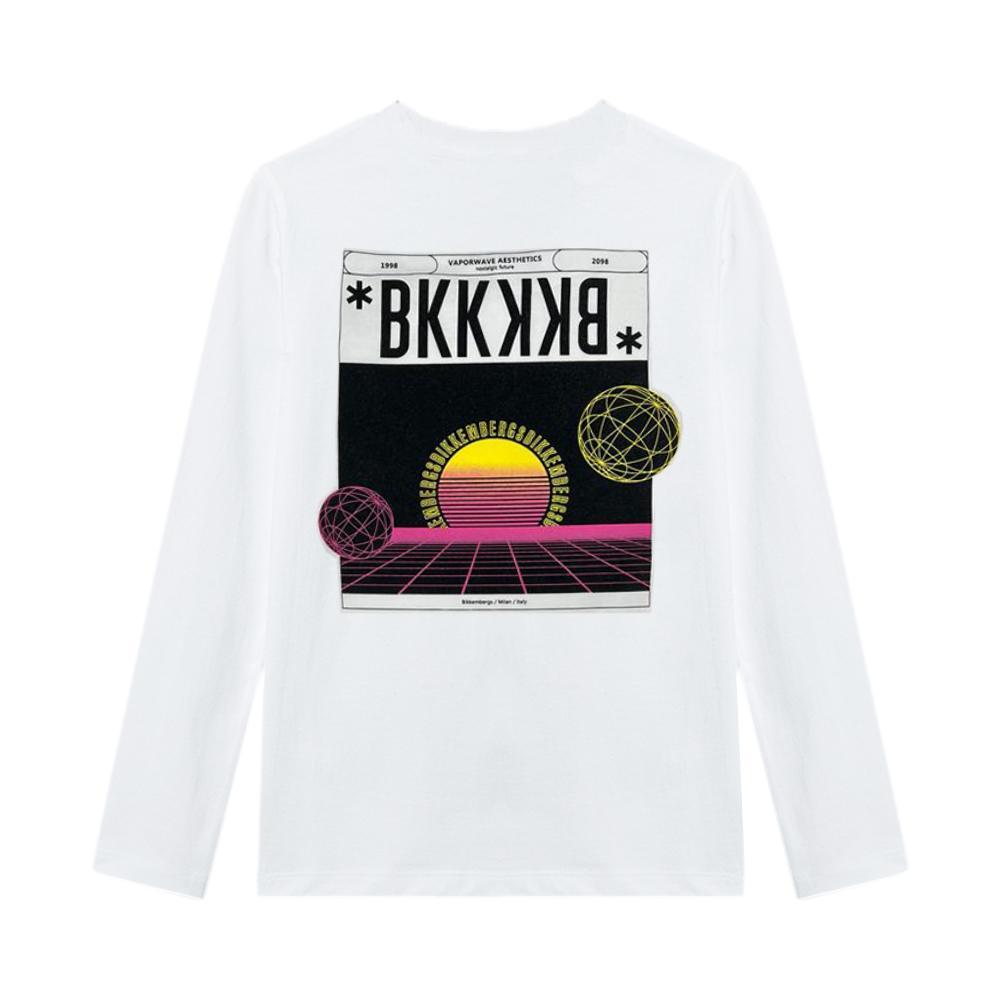bikkembergs t-shirt bikkembergs. bianco - foto 2