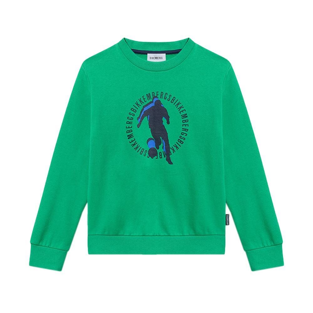bikkembergs felpa bikkembergs. verde - foto 1