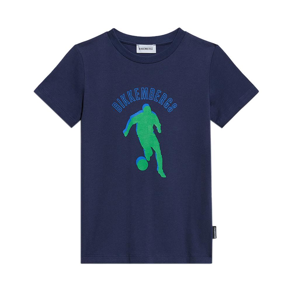 bikkembergs t-shirt bikkembergs. blu - foto 1