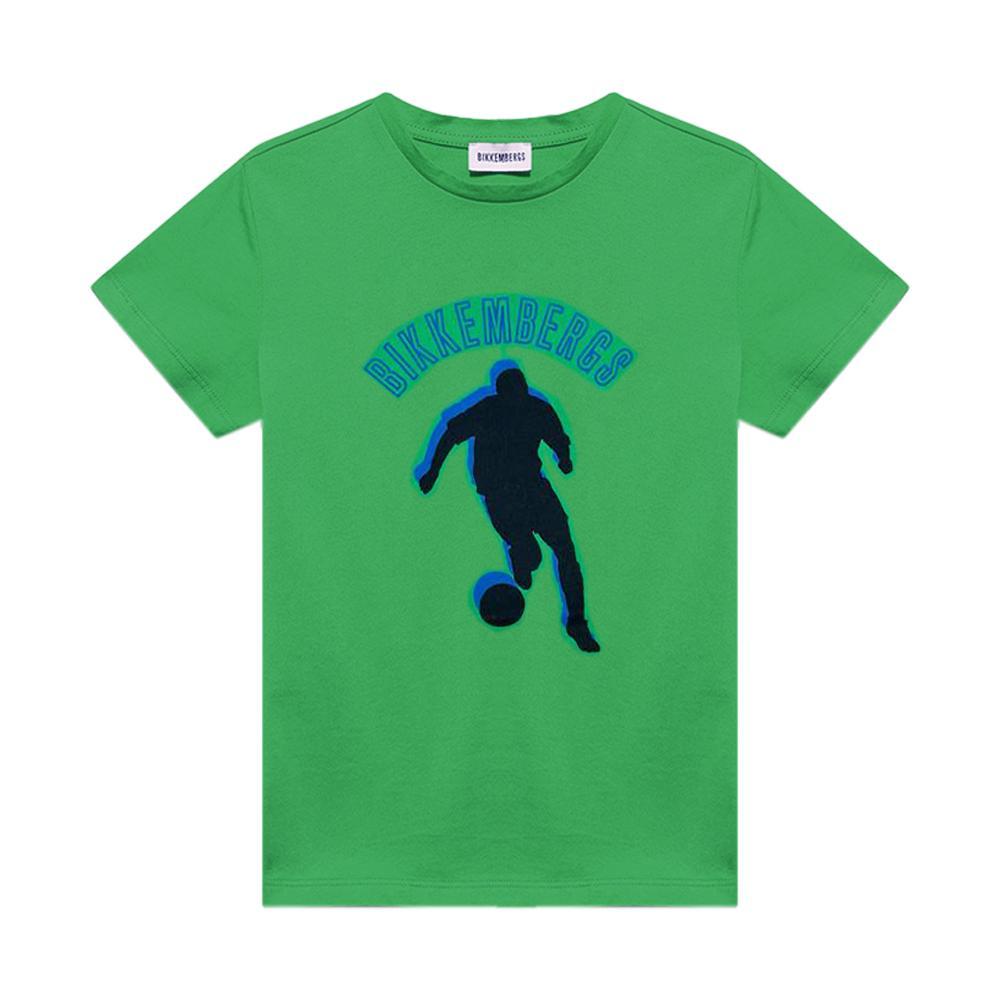 bikkembergs t-shirt bikkembergs. verde - foto 1