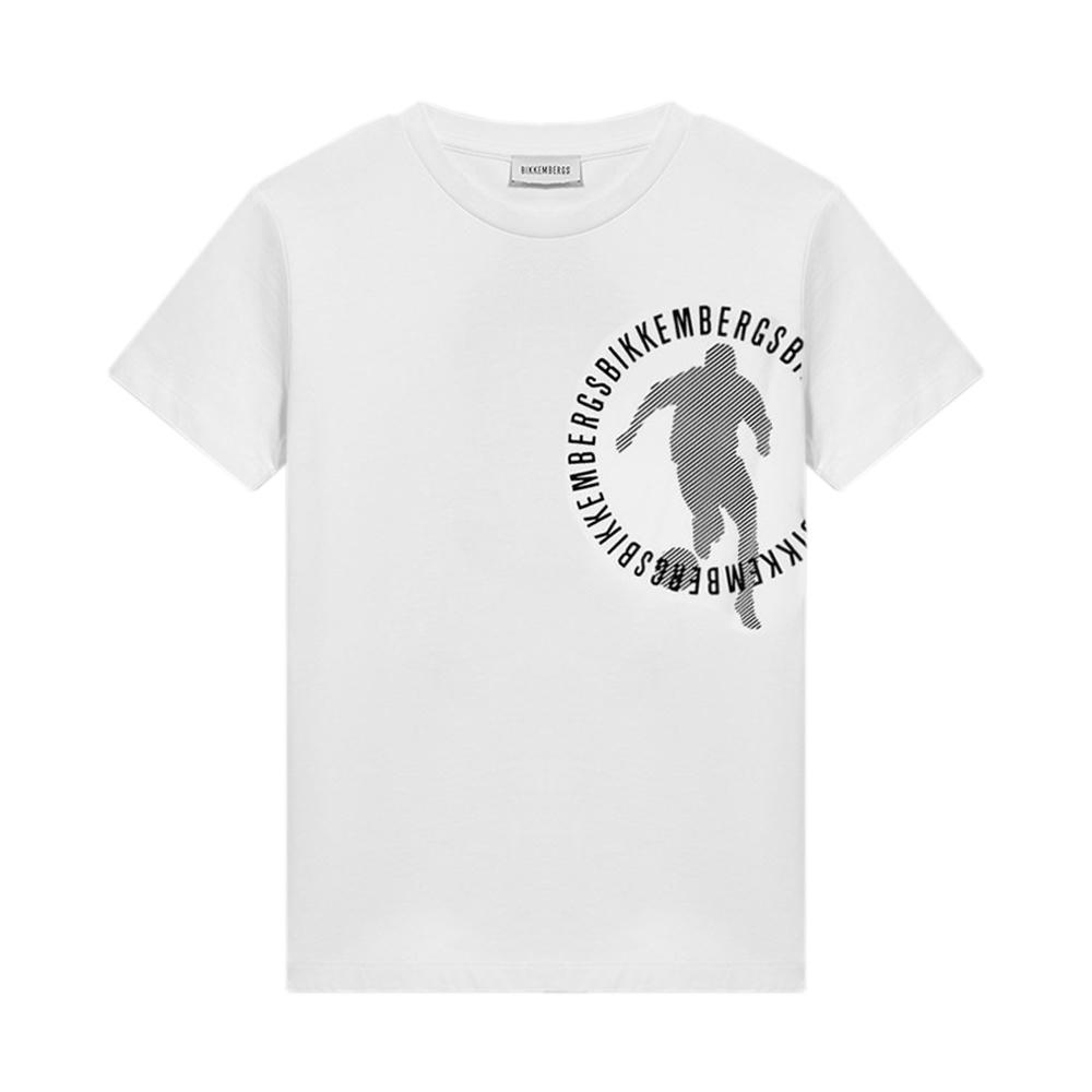 bikkembergs t-shirt bikkembergs. bianco - foto 1