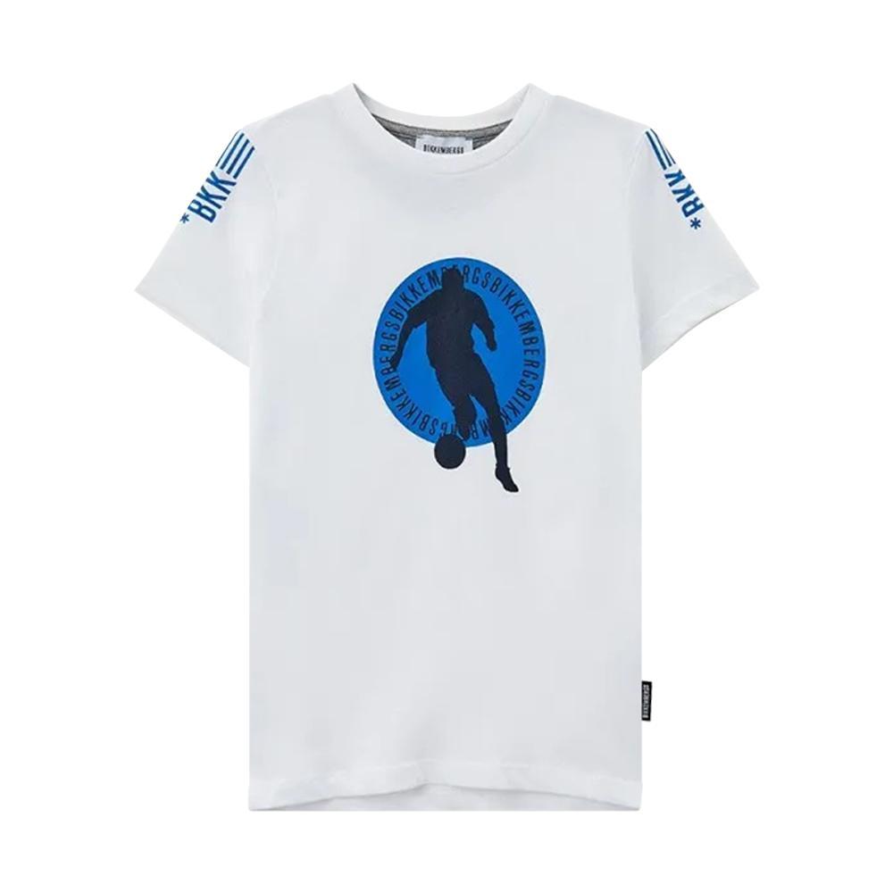 bikkembergs t-shirt bikkembergs. bianco - foto 1
