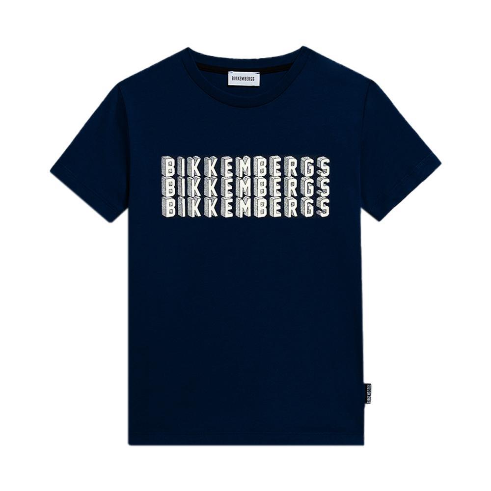 bikkembergs t-shirt bikkembergs. blu - foto 1