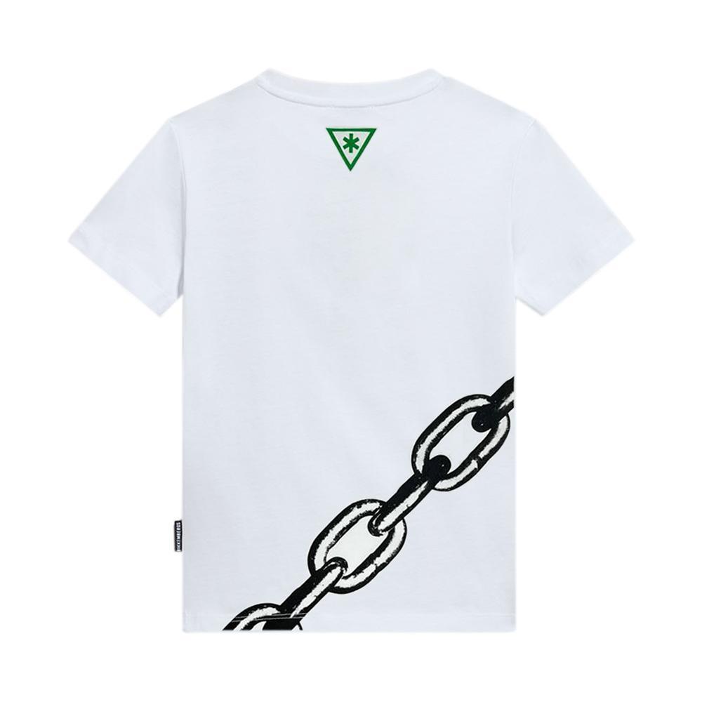 bikkembergs t-shirt bikkembergs. bianco - foto 2