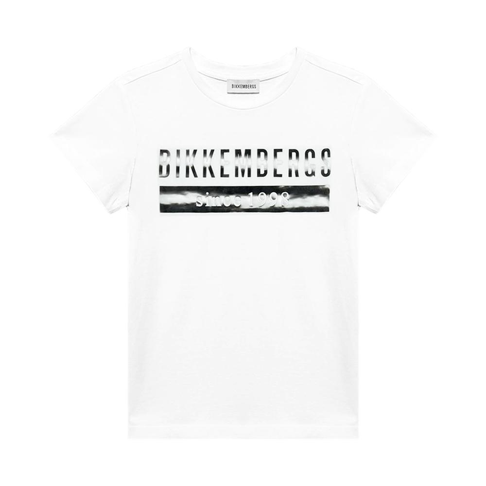 bikkembergs t-shirt bikkembergs. bianco - foto 1