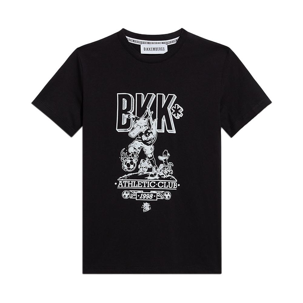 bikkembergs t-shirt bikkembergs. nero/bianco - foto 1