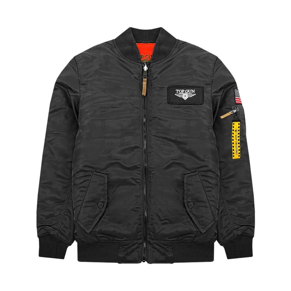 top gun giubbotto top gun. nero - foto 1