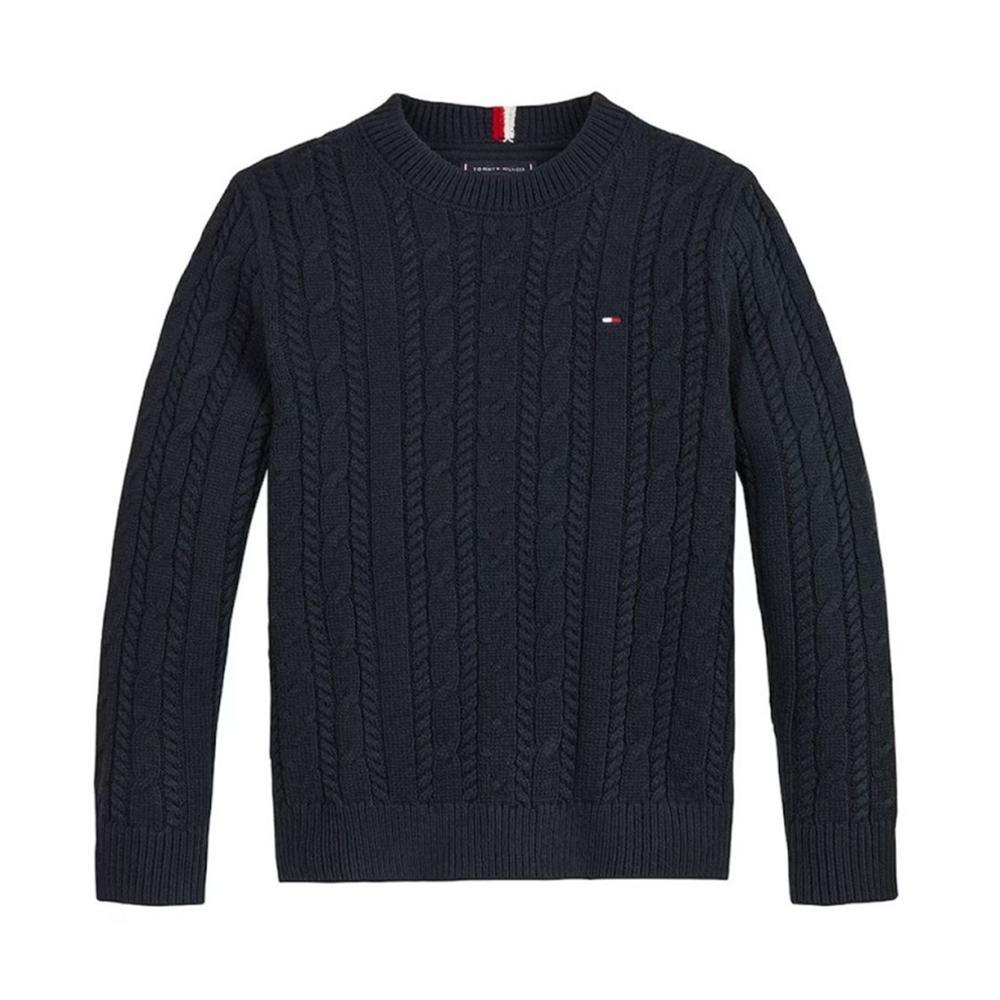 tommy hilfiger maglia tommy hilfiger. blu - foto 1