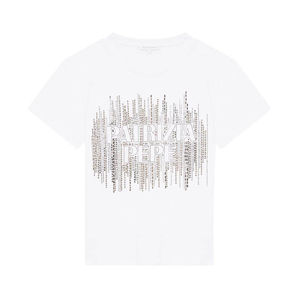 patrizia pepe t-shirt patrizia pepe. bianco - foto 1