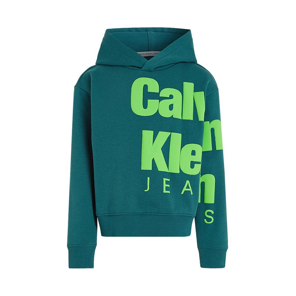 calvin klein felpa calvin klein. verde - foto 1