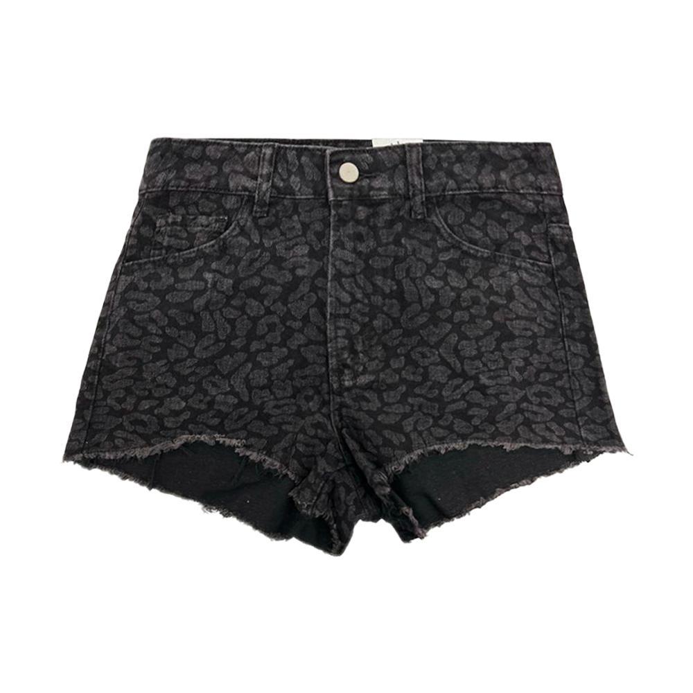 lili sidonio shorts lili sidonio. denim nero - foto 1
