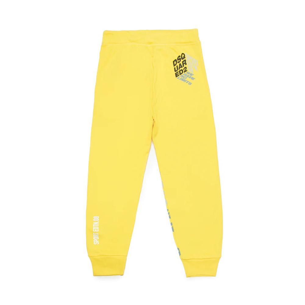 dsquared pantafelpa dsquared. giallo - foto 2