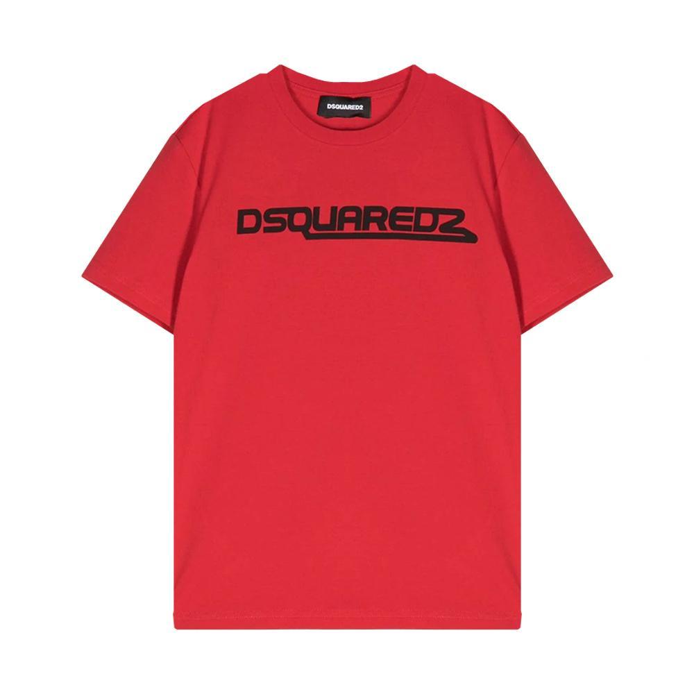 dsquared t-shirt dsquared. rosso - foto 1