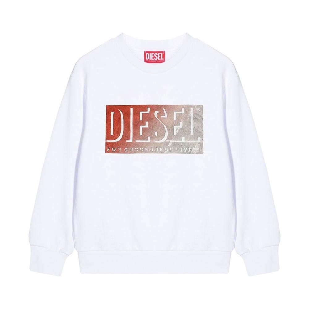 diesel felpa diesel. bianco - foto 1