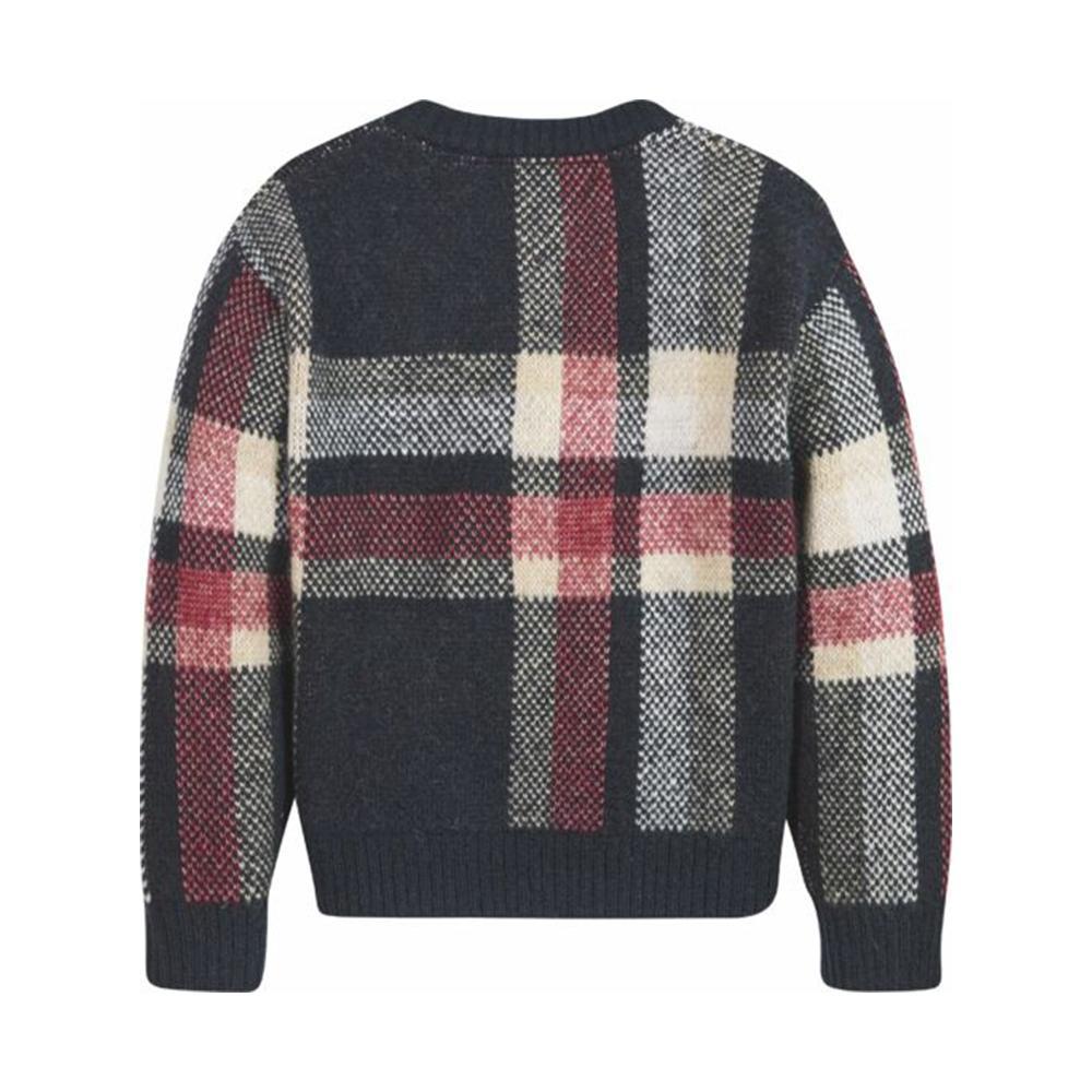 tommy hilfiger maglia tommy hilfiger. blu/fantasia - foto 2