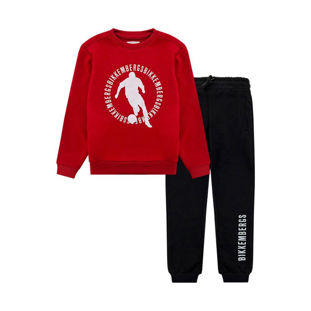 bikkembergs tuta bikkembergs. rosso - foto 1