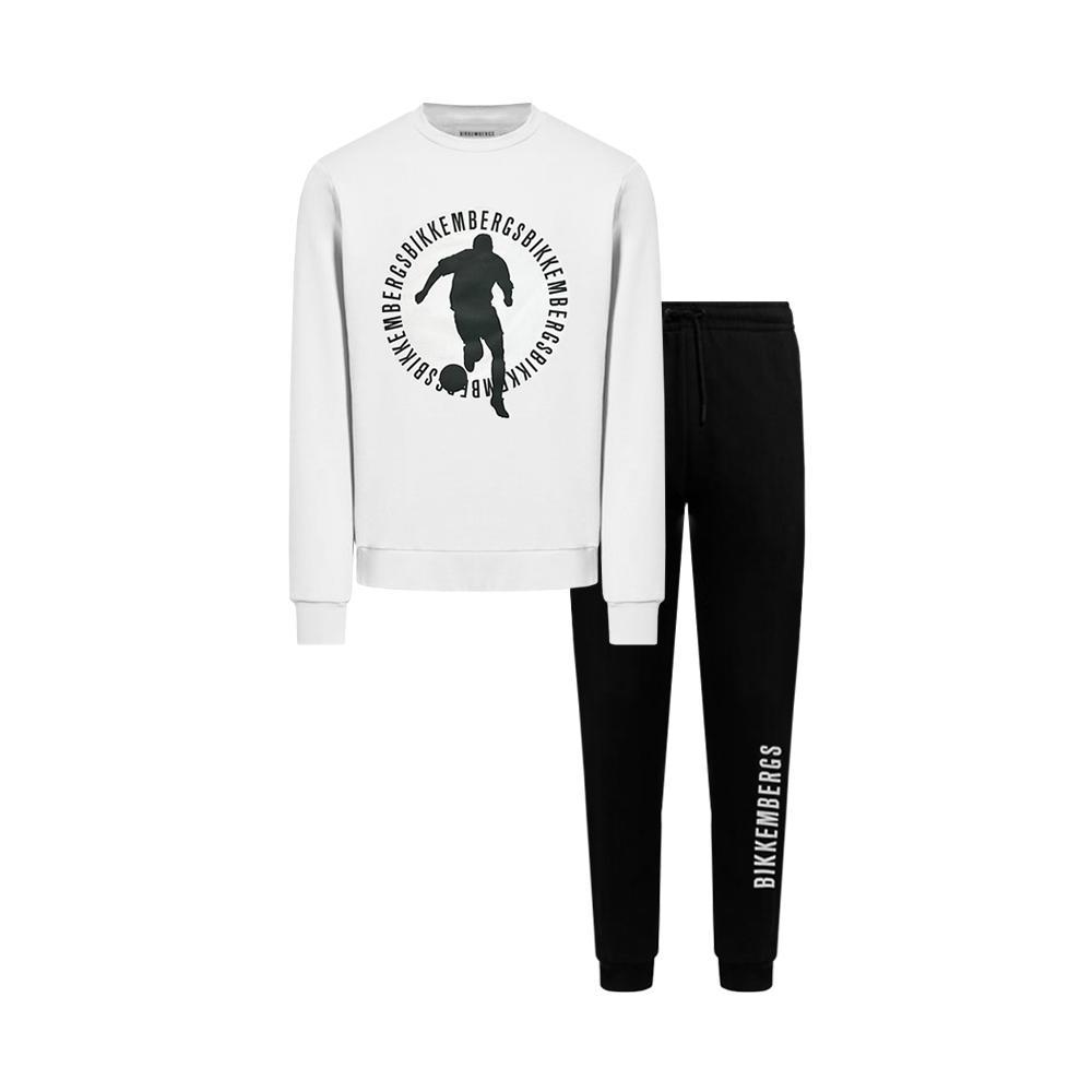 bikkembergs tuta bikkembergs. bianco - foto 1