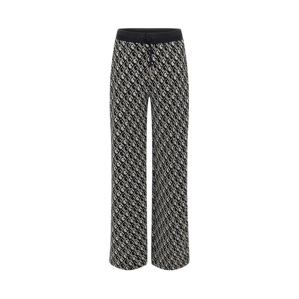 guess pantalone guess. nero/bianco - foto 1