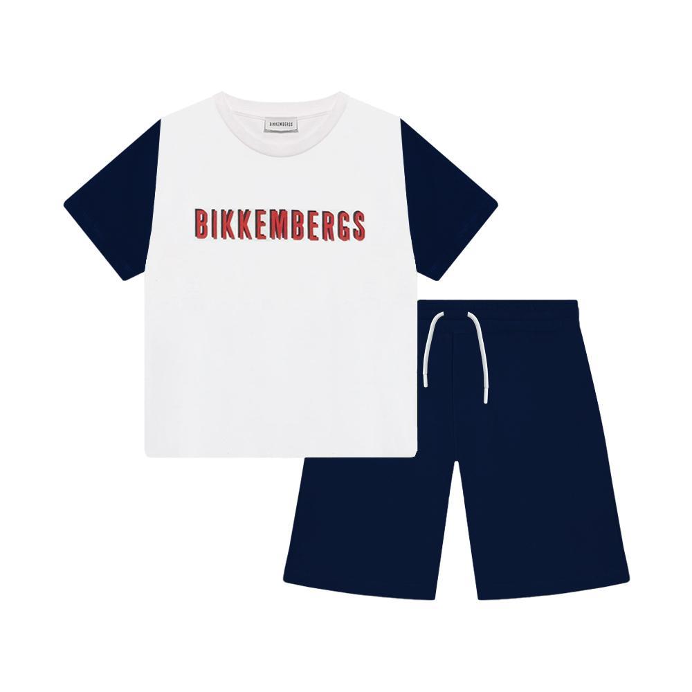 bikkembergs completo bikkembergs. bianco/blu - foto 1