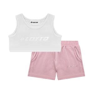 Completo . bianco/rosa