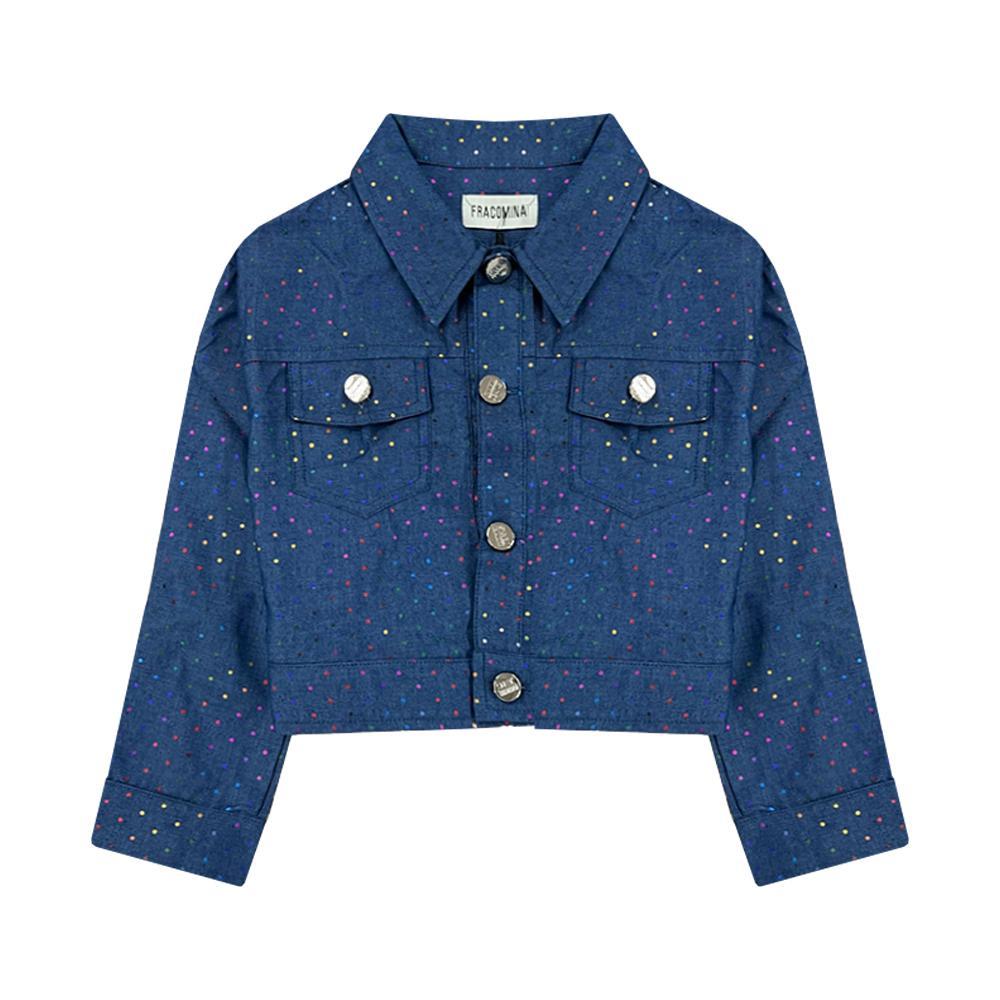fracomina giubbotto fracomina denim - foto 1