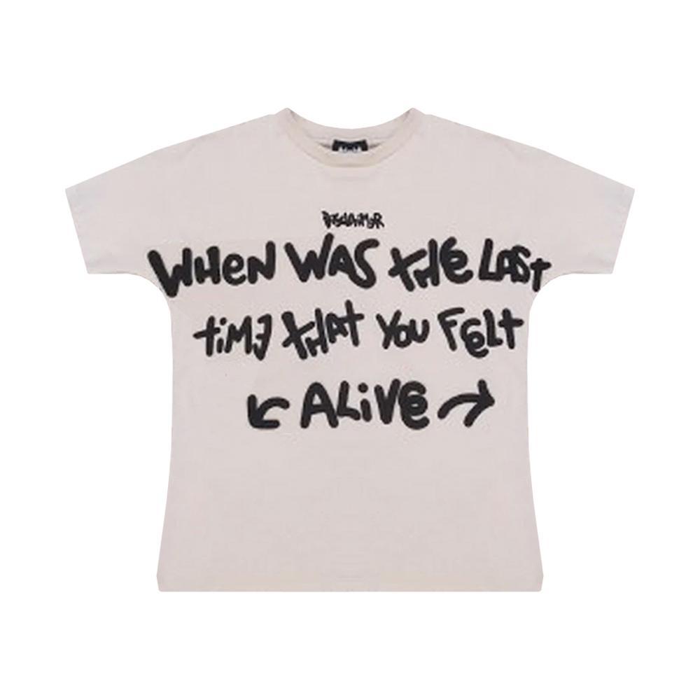 disclaimer t-shirt disclaimer. beige - foto 1