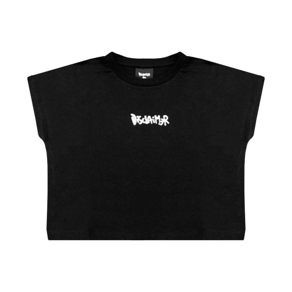 disclaimer t-shirt disclaimer. nero - foto 1
