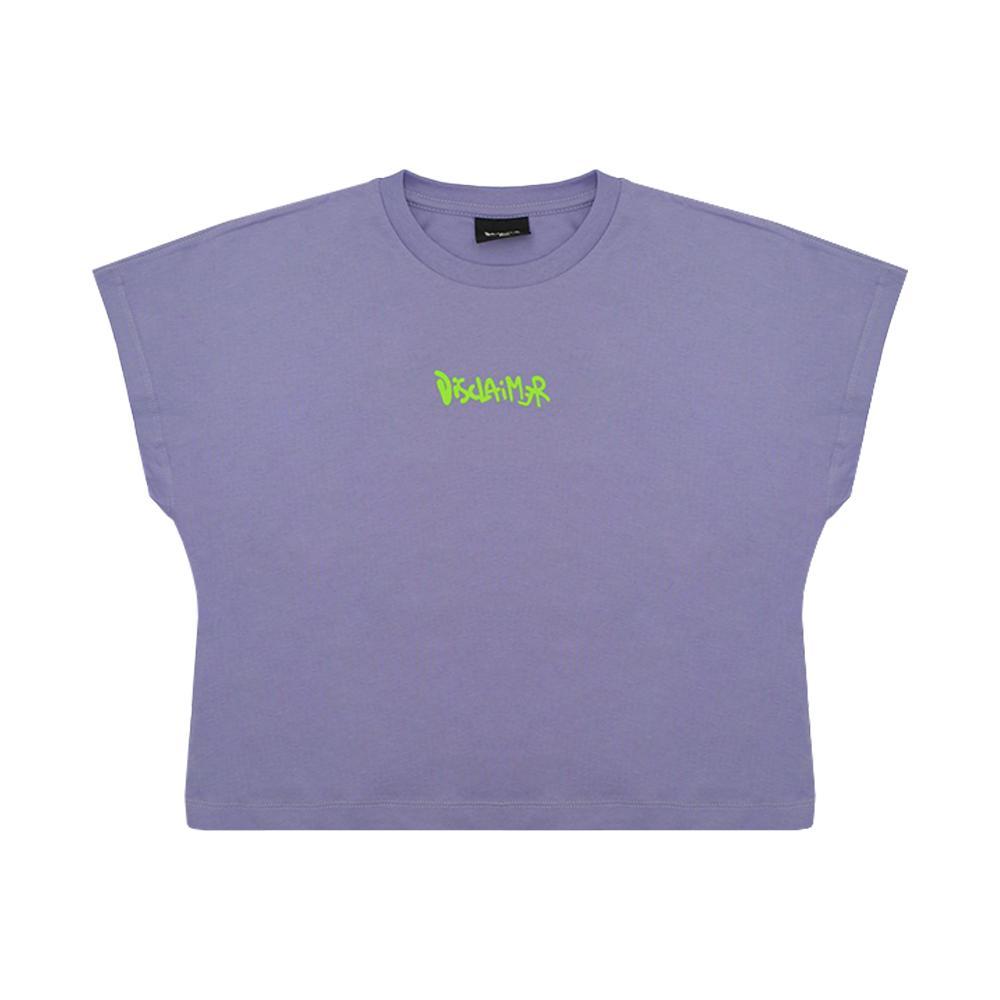 disclaimer t-shirt disclaimer. lilla - foto 1