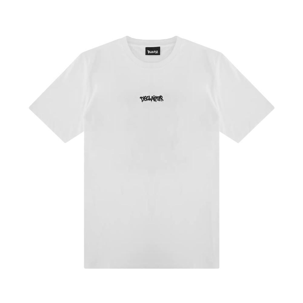 disclaimer t-shirt disclaimer. bianco - foto 1