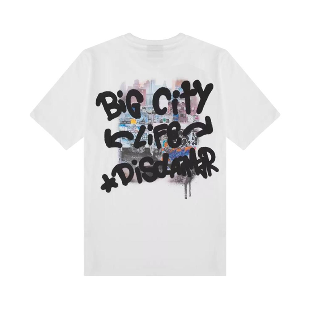 disclaimer t-shirt disclaimer. bianco - foto 2