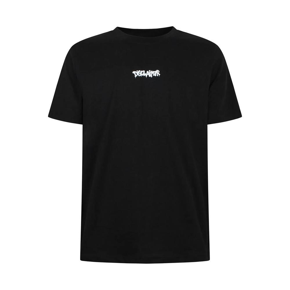 disclaimer t-shirt disclaimer. nero - foto 1