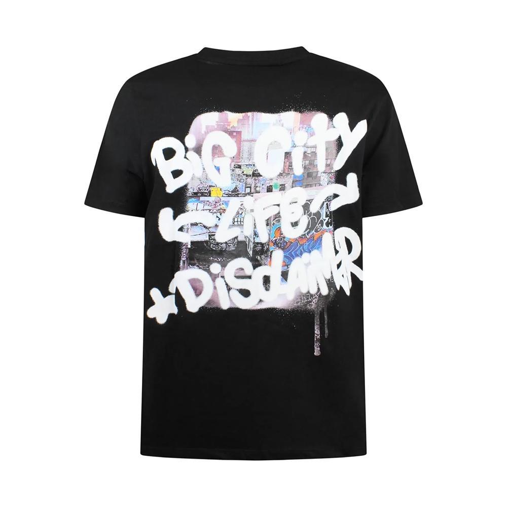 disclaimer t-shirt disclaimer. nero - foto 2