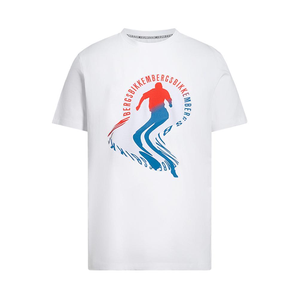 bikkembergs t-shirt bikkembergs. bianco - foto 1