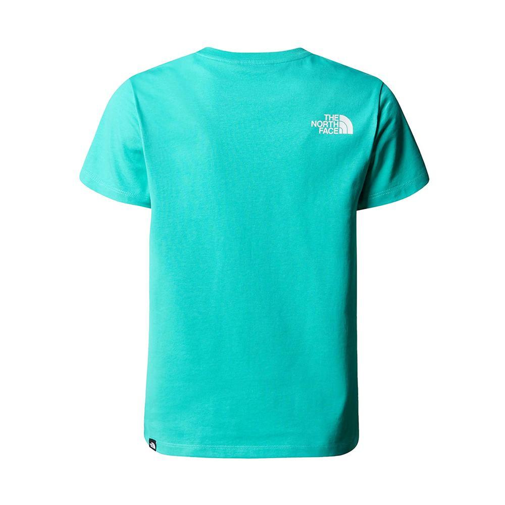 the north face t-shirt the north face. verde acqua - foto 2