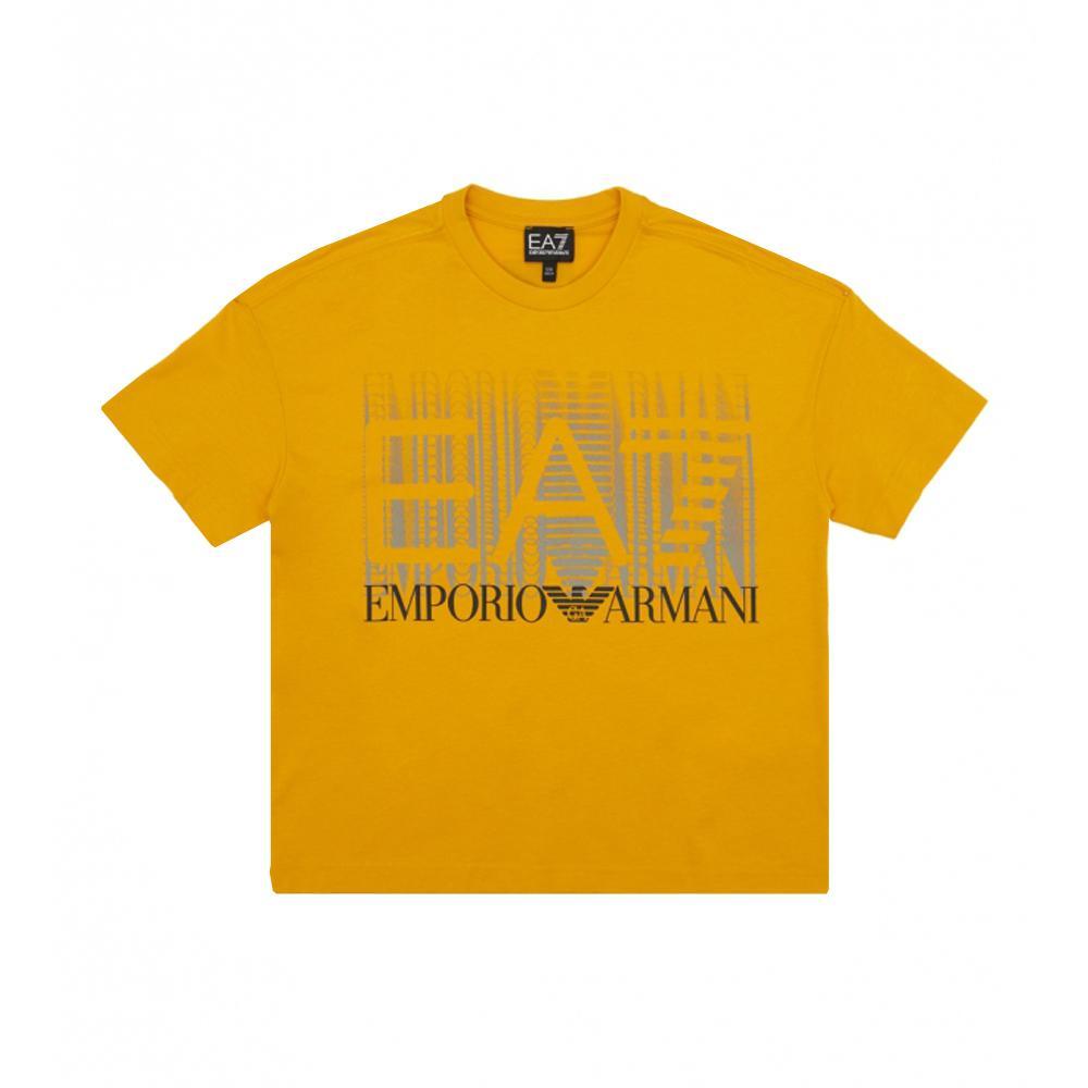 ea7 t-shirt ea7. giallo - foto 1