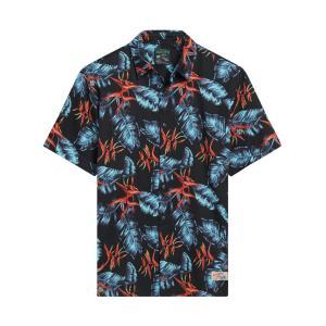Camicia superdry. nero/fantasia