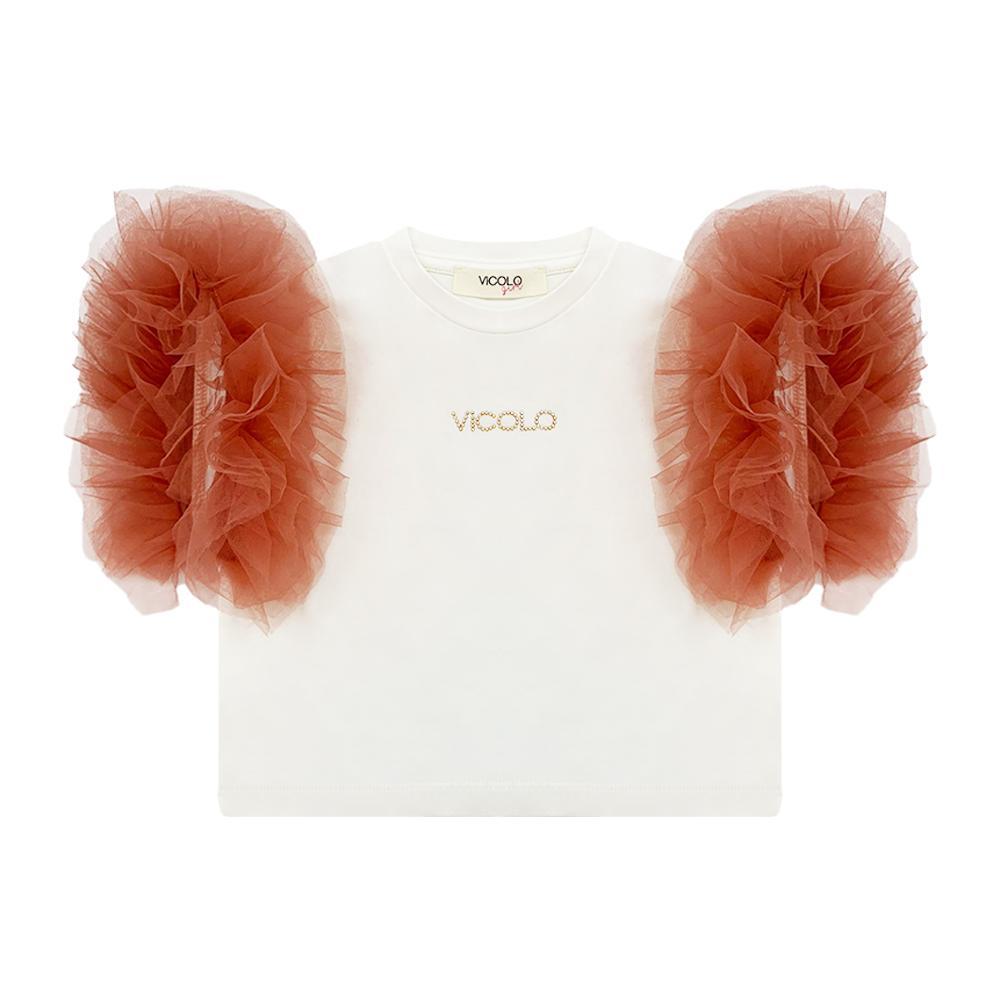 vicolo t-shirt vicolo. bianco/moro - foto 1