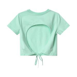 T-shirt . verde acqua