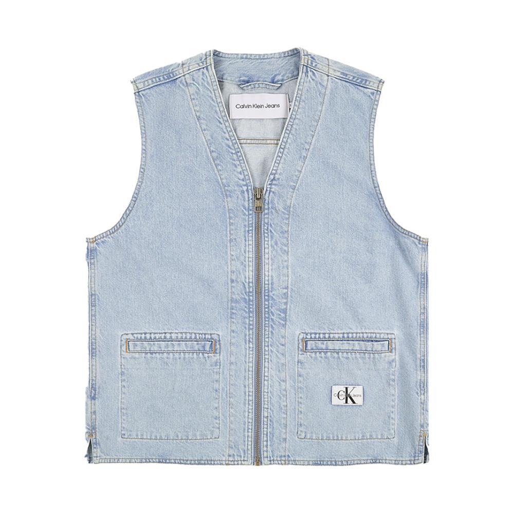 calvin klein giubbotto calvin klein. denim chiaro - foto 1