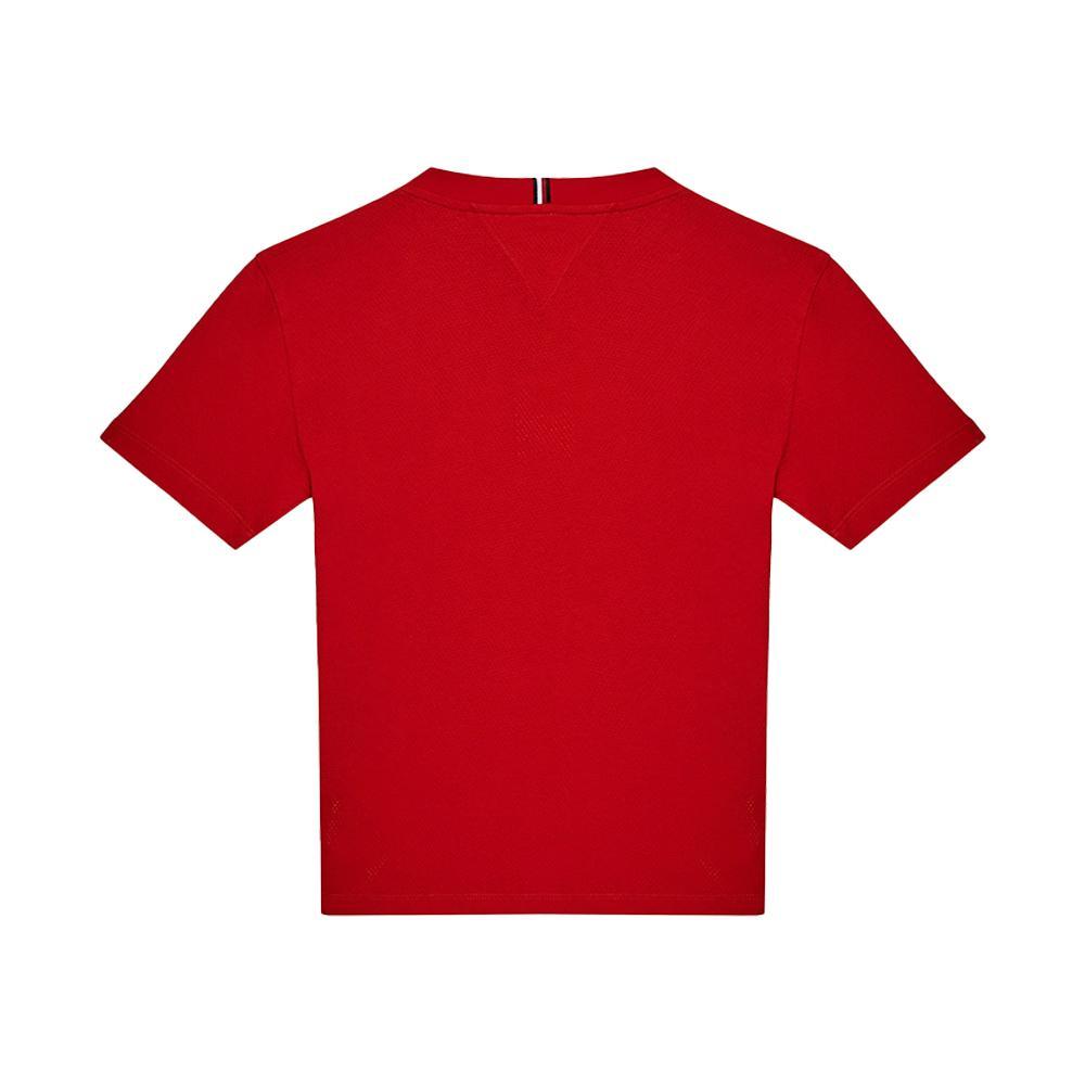 tommy hilfiger t-shirt tommy hilfiger. rosso - foto 2