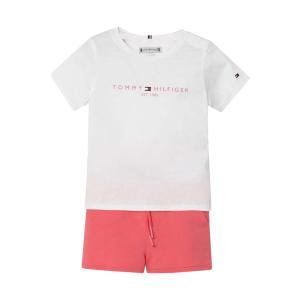 Completo . bianco/rosa, 2pz