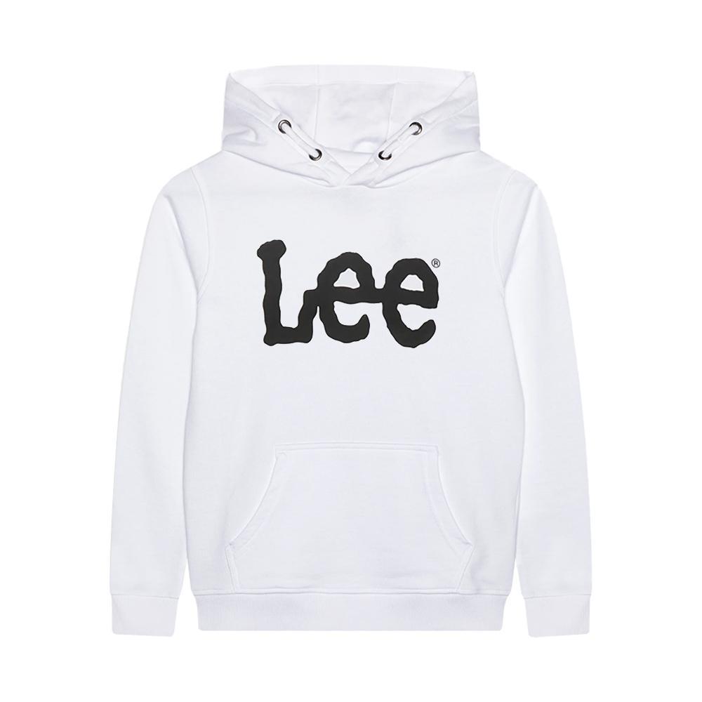 lee felpa lee. bianco - foto 1