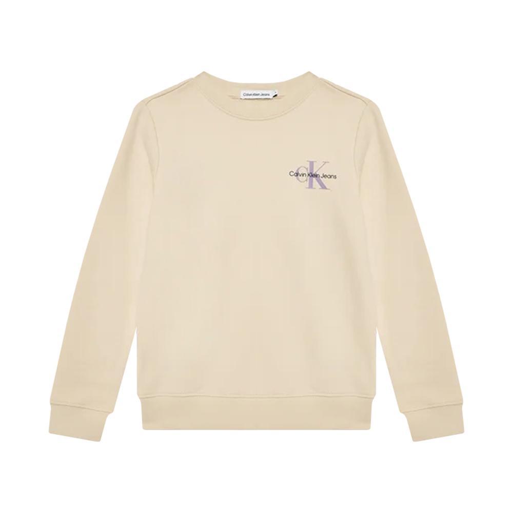 calvin klein felpa calvin klein. beige - foto 1