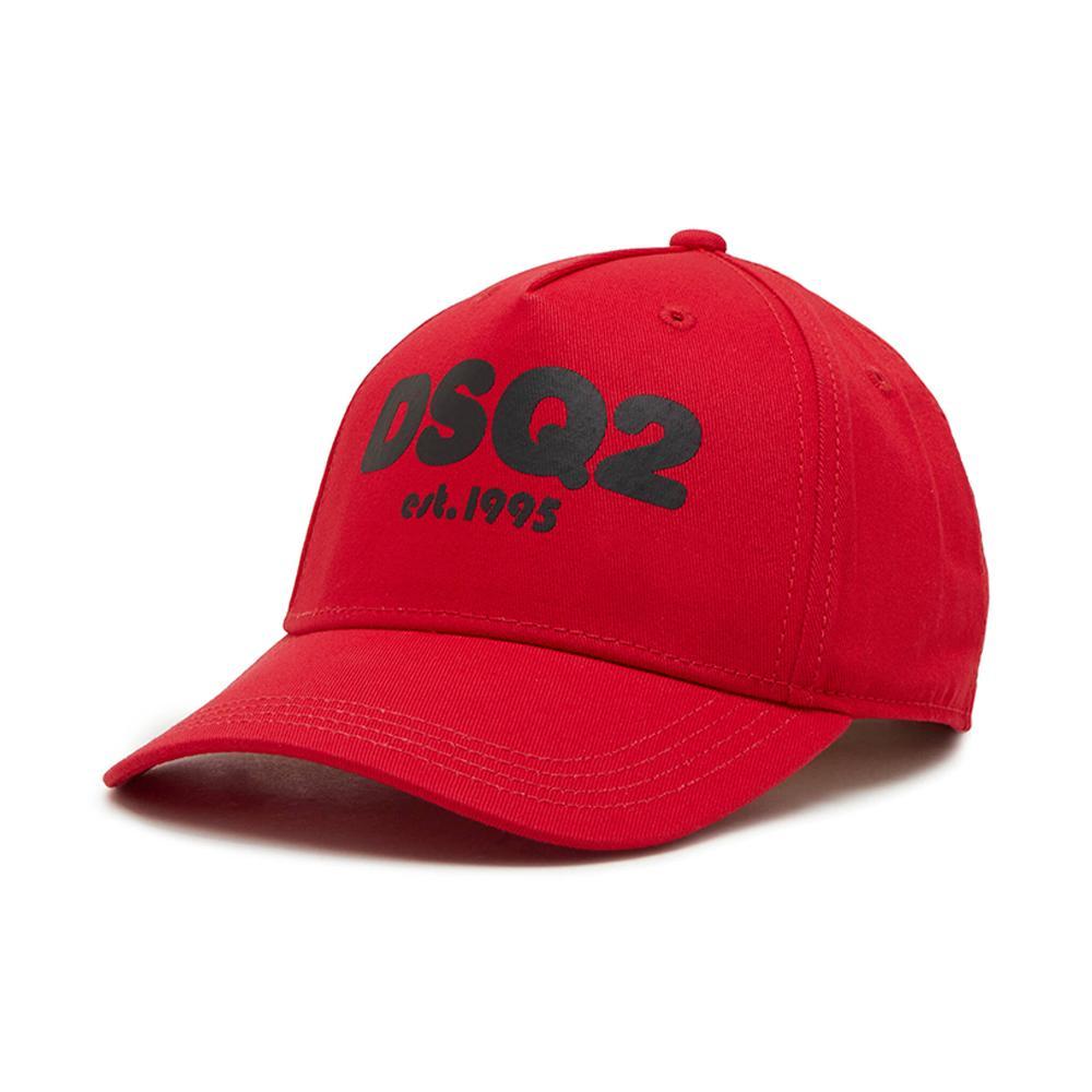 dsquared berretto dsquared. rosso - foto 1