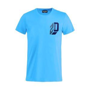 T-shirt . azzurro
