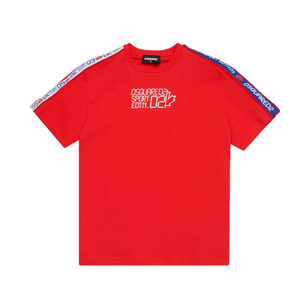 dsquared t-shirt dsquared. rosso - foto 1