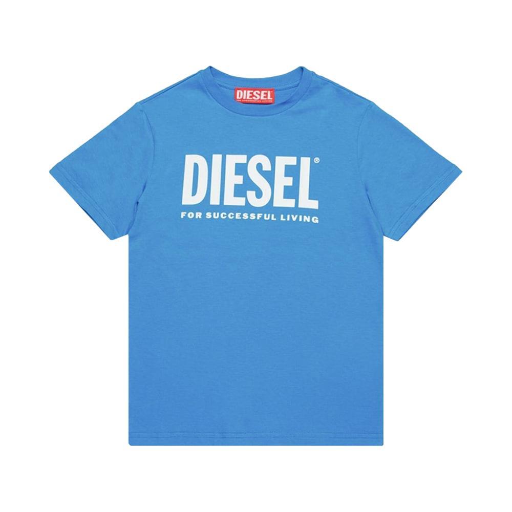 diesel t-shirt diesel. bluette - foto 1