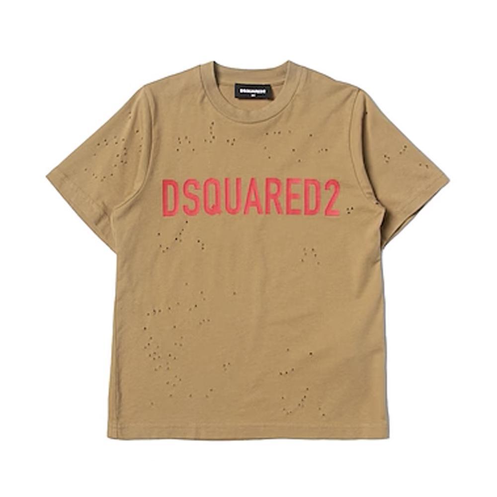 dsquared t-shirt dsquared. sabbia - foto 1