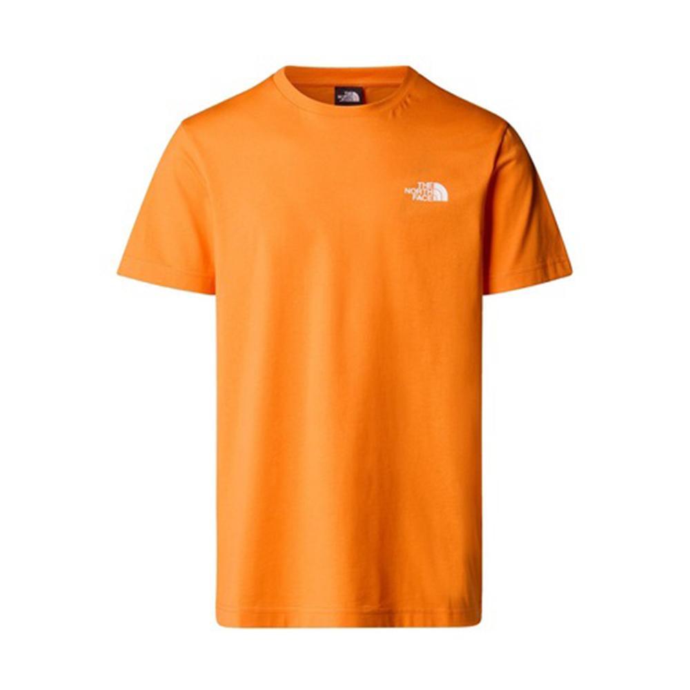 the north face t-shirt the north face. arancio - foto 1